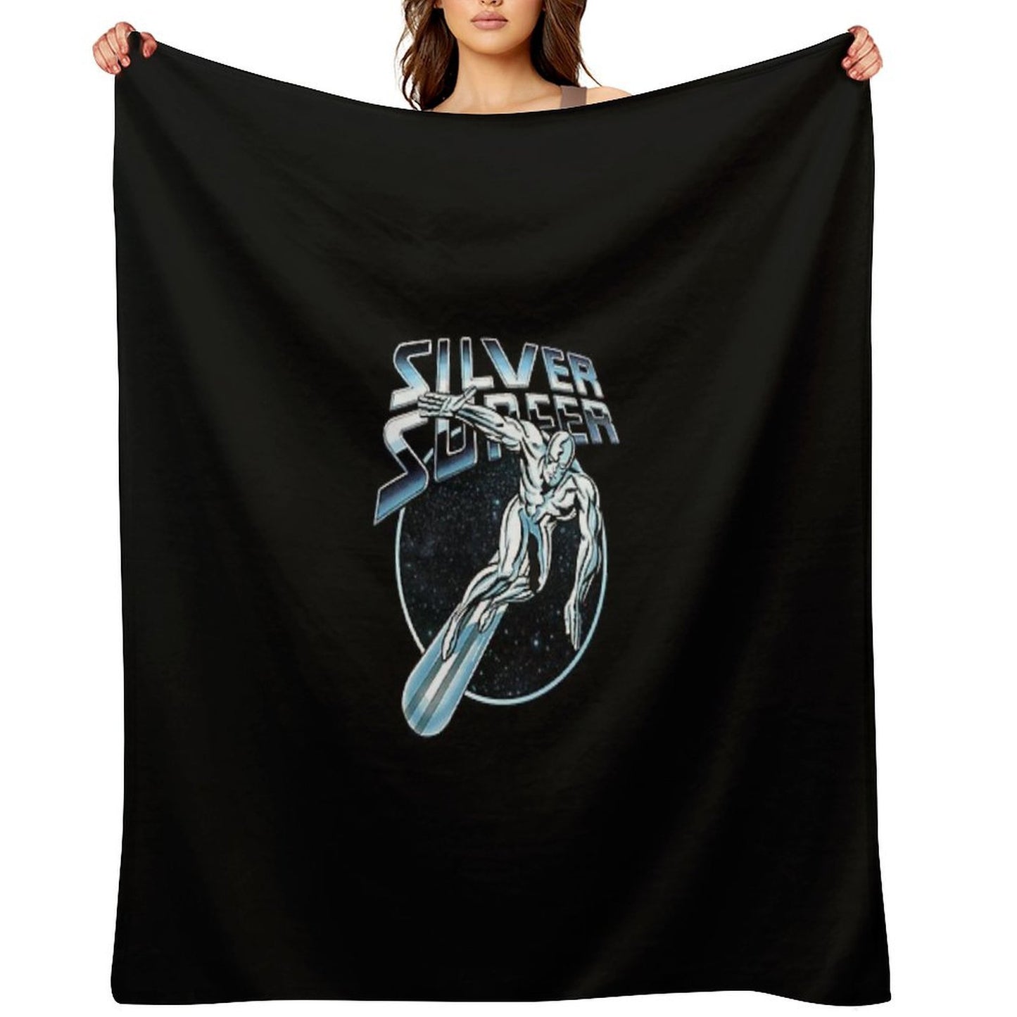 Silver Surfer Multi-functional Throw Blanket