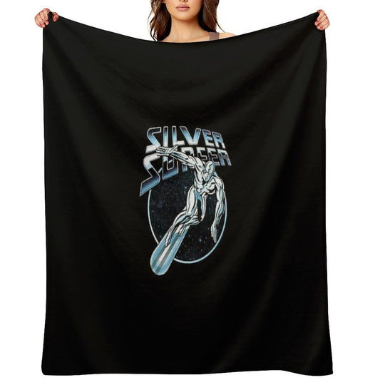 Silver Surfer Multi-functional Throw Blanket
