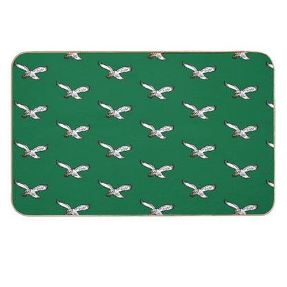 Eagles Retro Logo Kelly Green  Slip-Resistant Bath Mat
