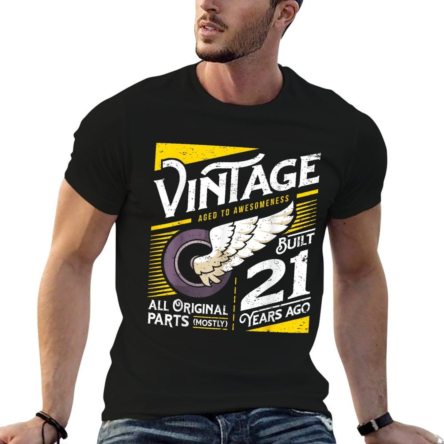 21 Years Vintage 21st Birthday  Classic T-Shirt