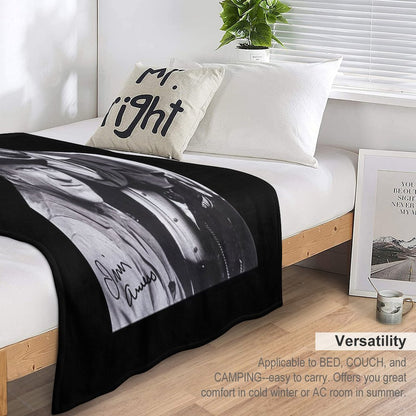 Gunsmoke Series James Arness And Matt Dillon Eco-conscious Throw Blanket