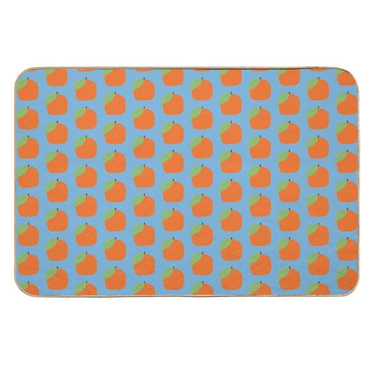 Oranges  Citrus Garden  Absorbent Bath Mat