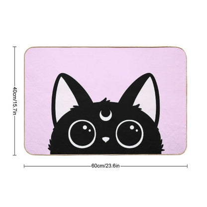 Hewwo  Pink  Nikury  Fade-Resistant Bath Mat