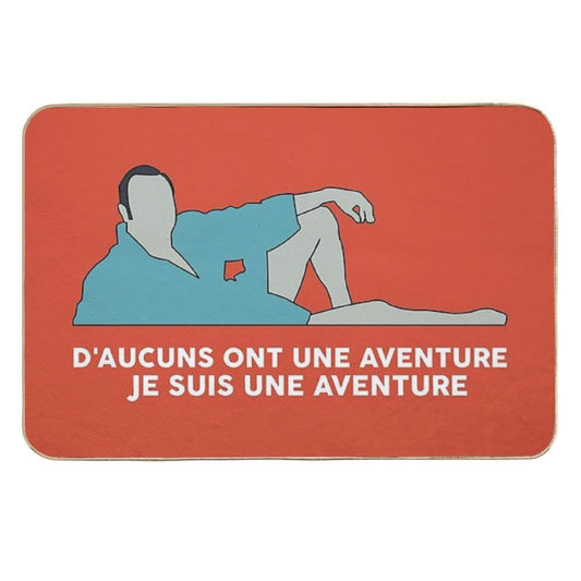 I Am An Adventure - OSS 117  Multi-Purpose Bath Mat