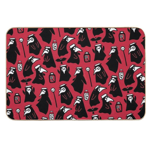 Plague Doctors  Toxin-Free Bath Mat