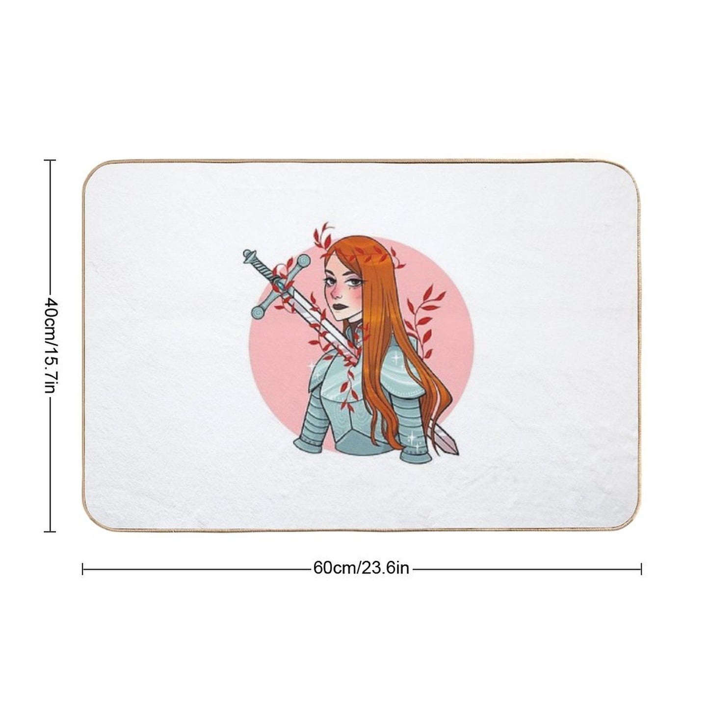 Pierce My Heart  Non-Slip Bath Mat