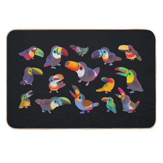 Toucan  Odorless Bath Mat