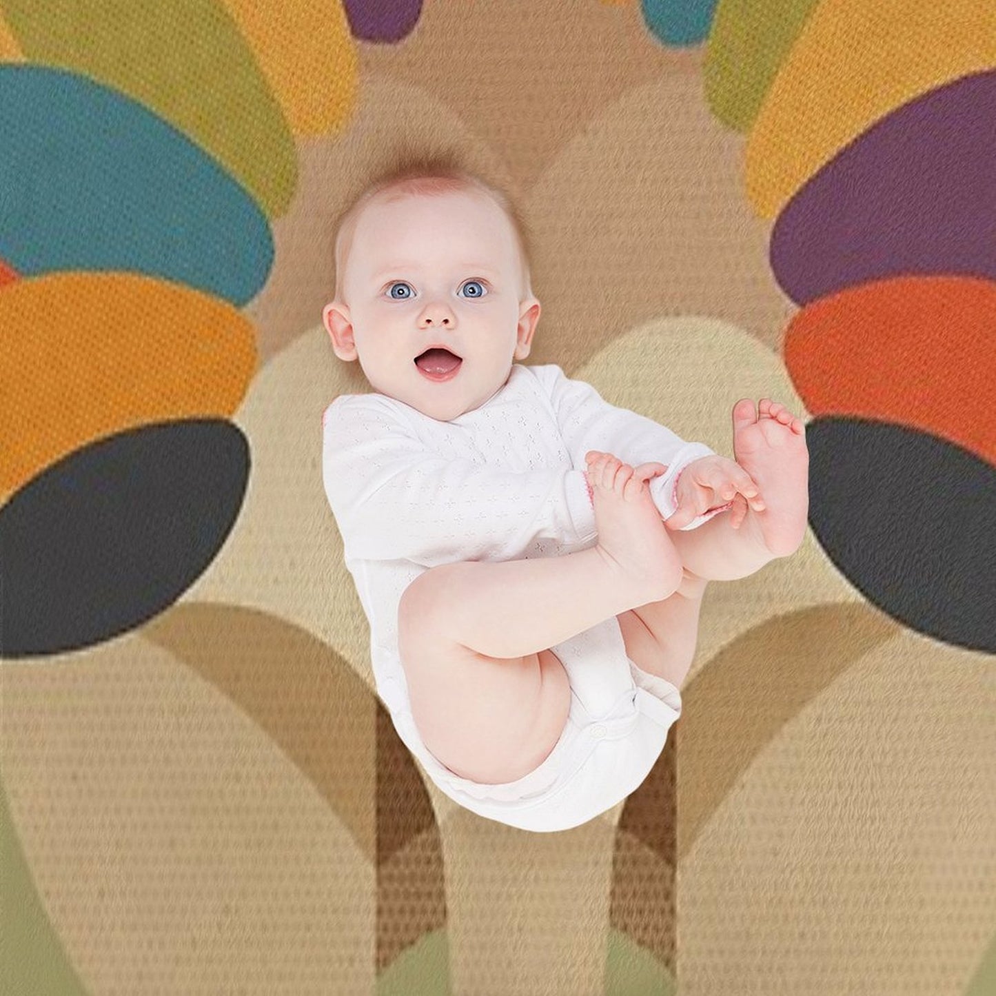 Hello Echidna Sustainable Throw Blanket