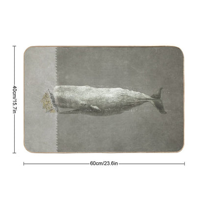 Revenge of The Whale Durable Bath Mat