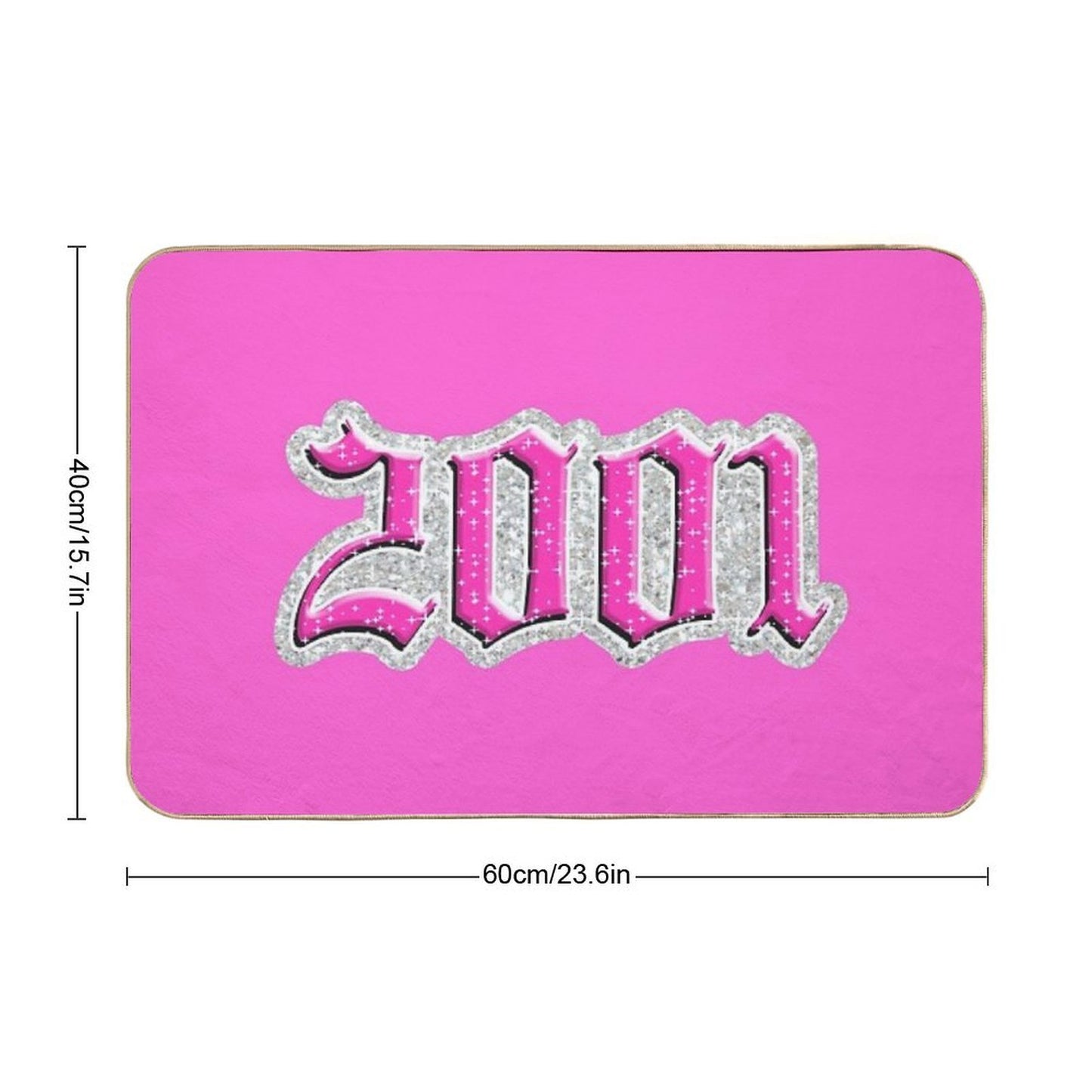 Blingee 2001  High-Traffic Bath Mat