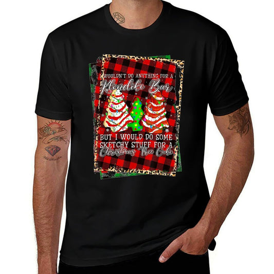 Sketchy Stuff for Some Christmas Tree Cakes Debbie Pajama  Classic T-Shirt