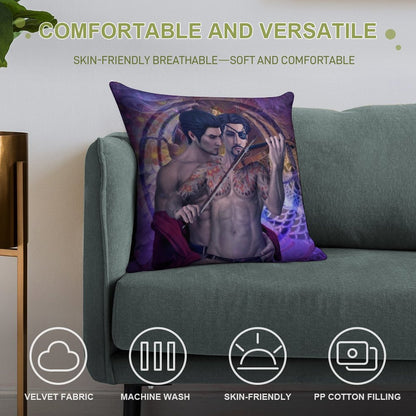 Kazumaji Romantic Soft Ultra-Soft Texture Throw Pillow