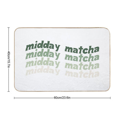 Midday Matcha Durable Bath Mat