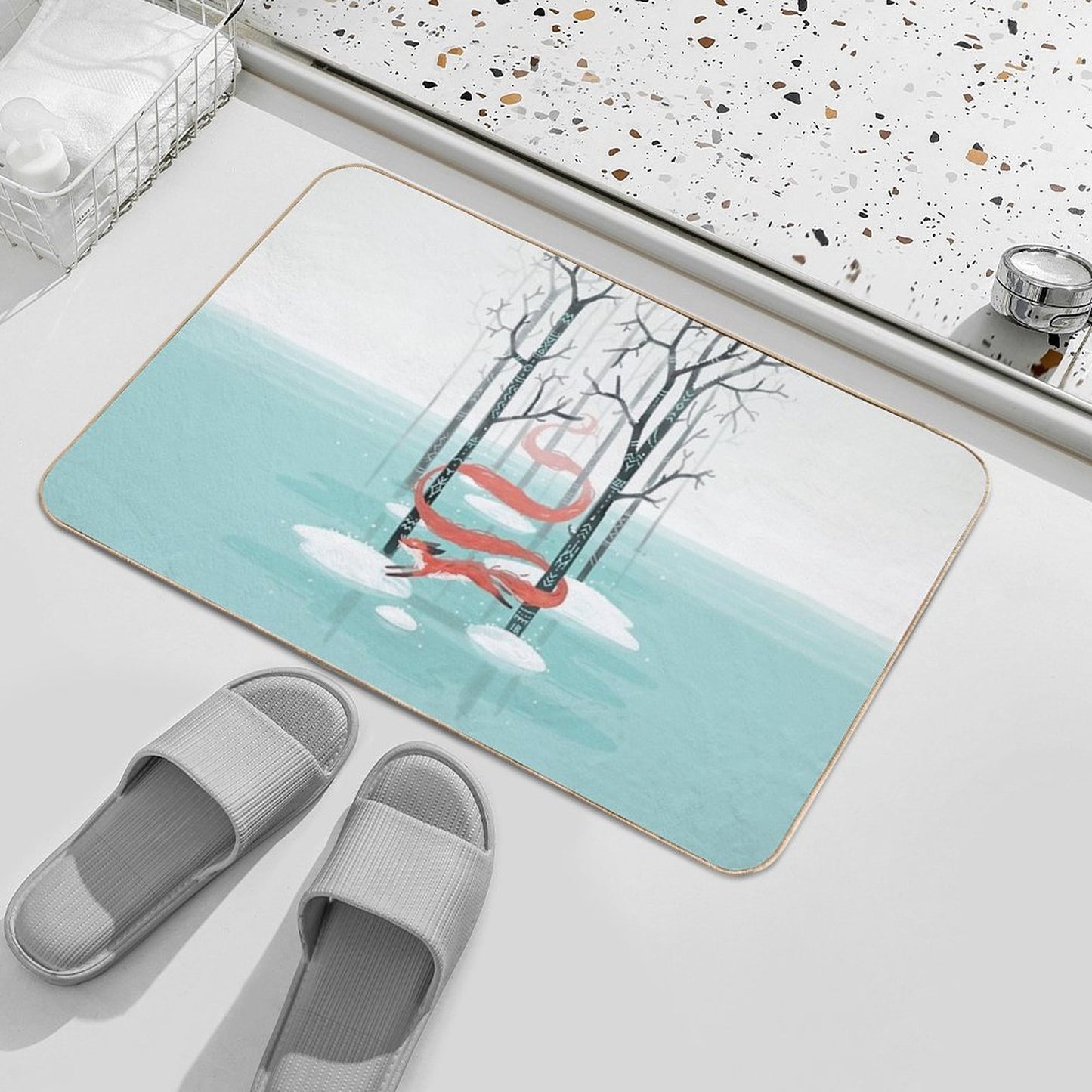 Forest Spirit  Non-Slip Bath Mat
