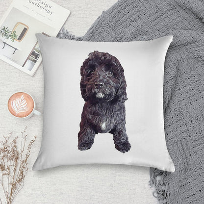 Cavapoo Cavoodle Cockapoo Cuteness Soft Style Accent Throw Pillow