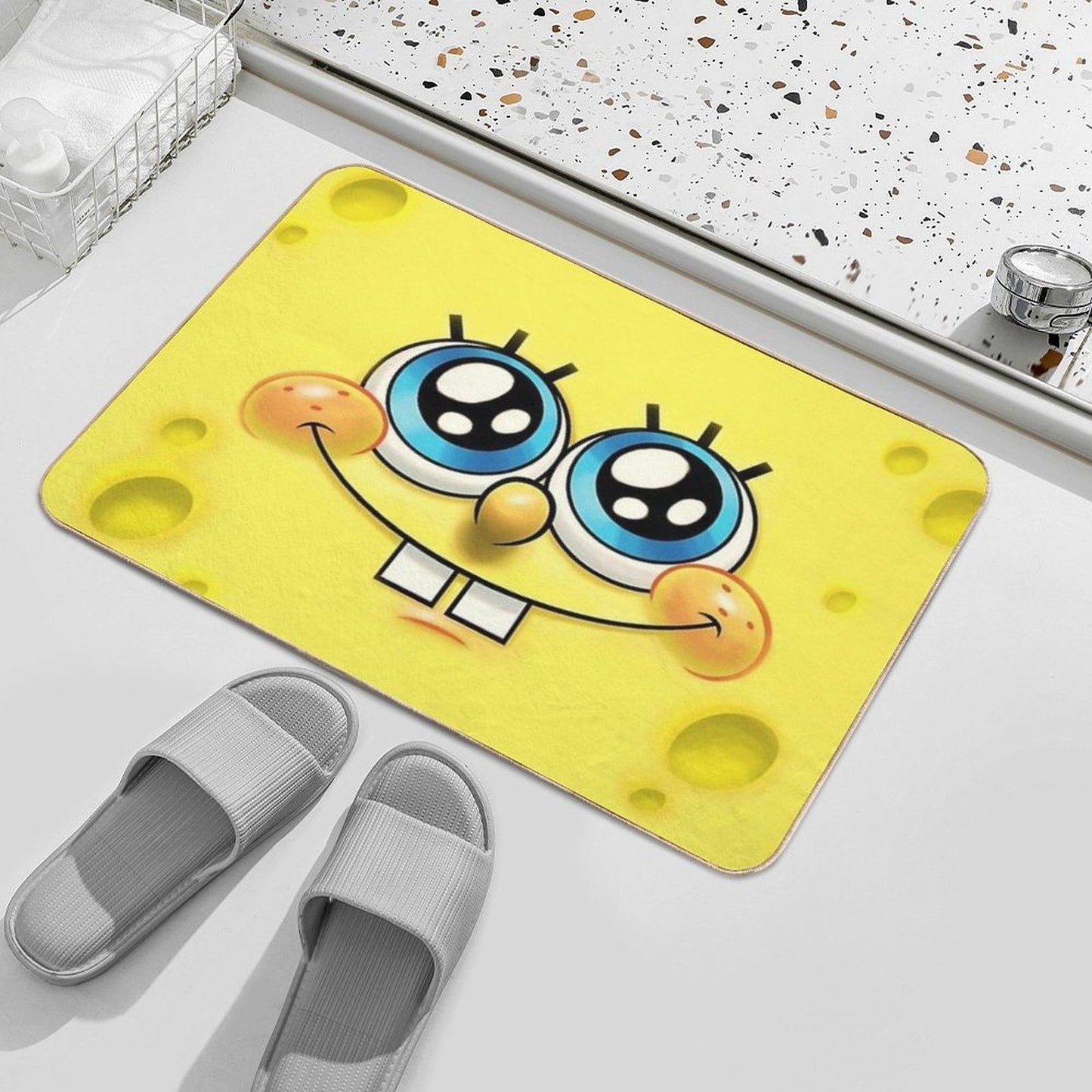 SpongeBob  Fade-Resistant Bath Mat