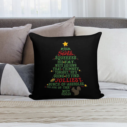 Jolliest Bunch of A-holes Soft Style Accent Throw Pillow