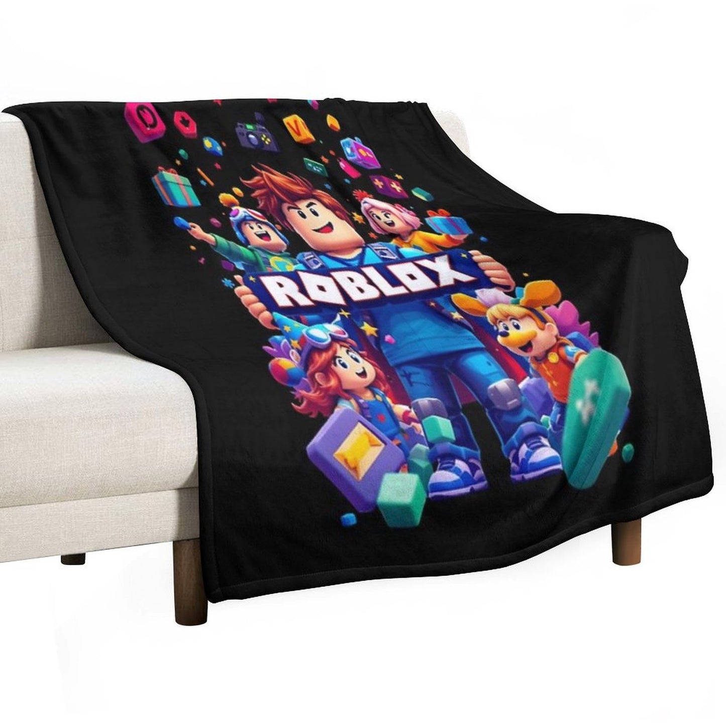 Roblox Vibrant - Kids Anti-pilling Throw Blanket
