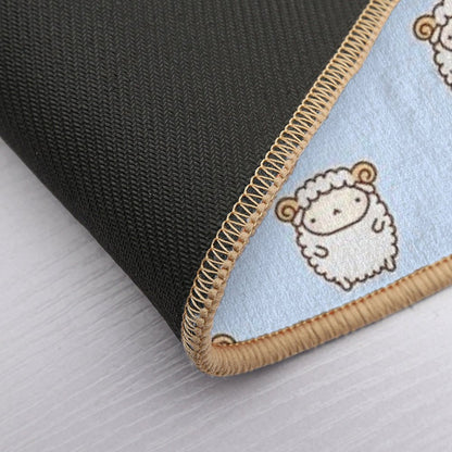 Cute Sheep  Fade-Resistant Bath Mat