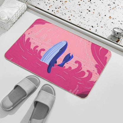 Whale Durable Bath Mat