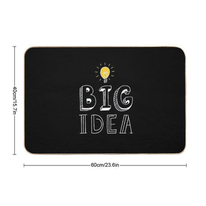 BIG IDEA  Long-Lasting Bath Mat