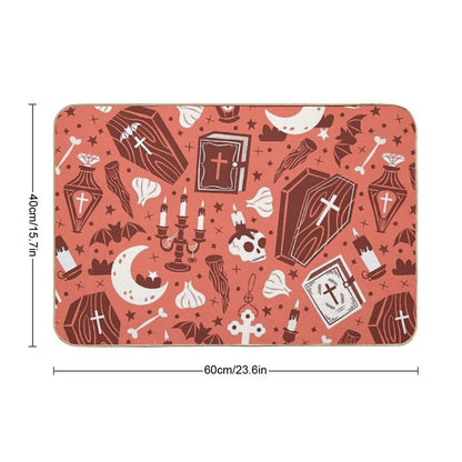 Vampire Vibes  Absorbent Bath Mat