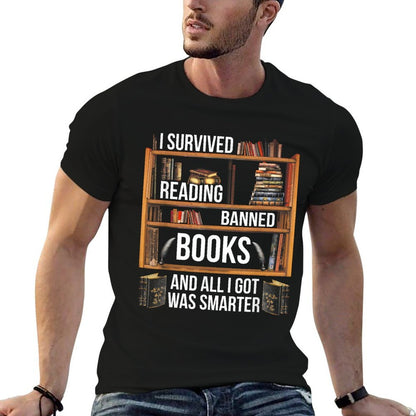 I Survived Reading Banned Books And All I Got Was Smarter  Breathable T-Shirt