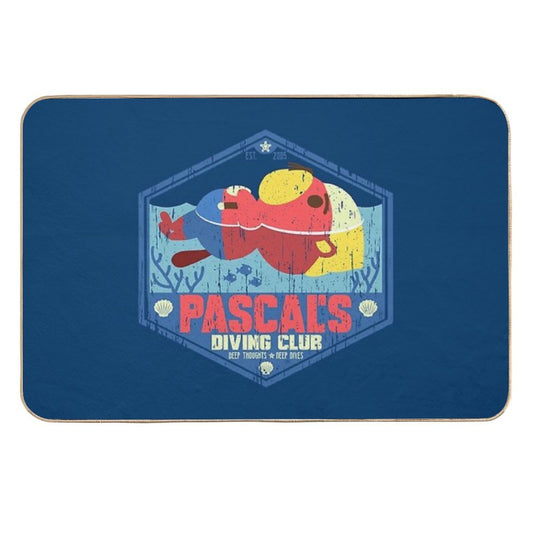 Pascal's Diving Club  Easy Maintenance Bath Mat