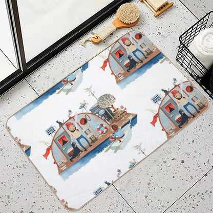 Captain Bernaidle  Absorbent Bath Mat