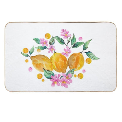 Lemon & Zest  Dirt-Trapping Bath Mat