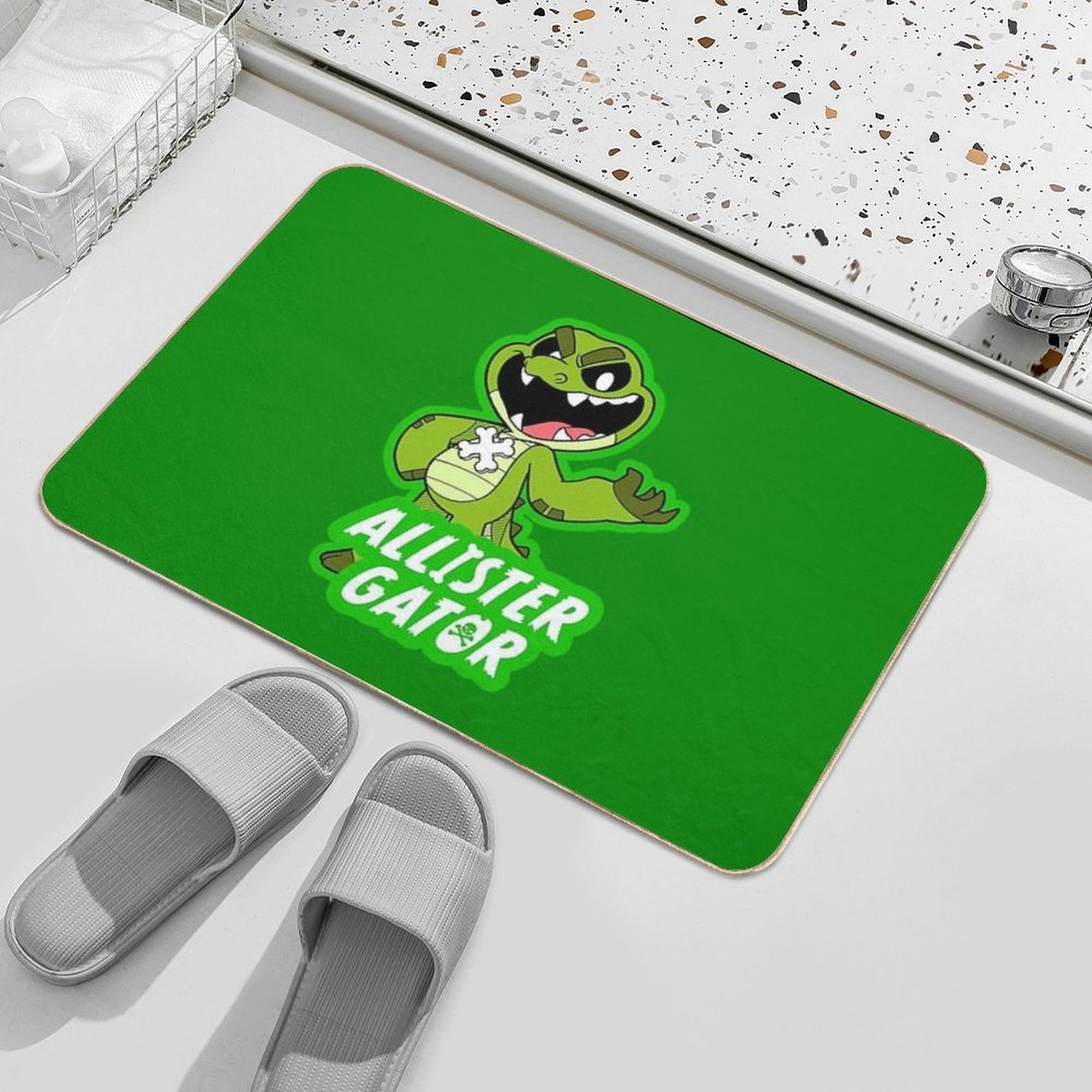 Allister Gator  Versatile Bath Mat