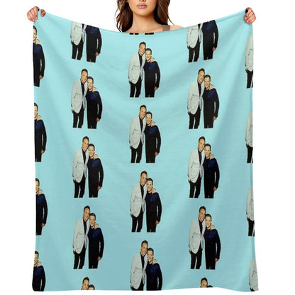 Ant And Dec [2] Sustainable Throw Blanket