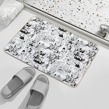 Yona of The Dawn Manga Collage  Slip-Resistant Bath Mat