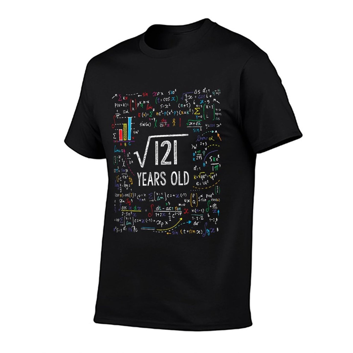 Square Root Of 121 11th Birthday 11 Year Old Gifts Math Bday  Relaxed-fit T-Shirt