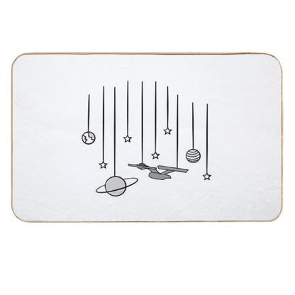Star Trek USS Enterprise Durable Bath Mat