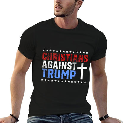 Christians Against Trump Democrat Gift  Lightweight T-Shirt