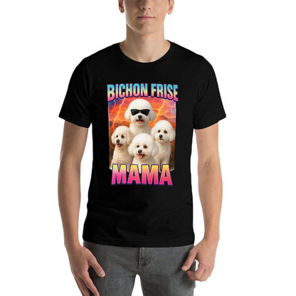 Bichon Frise Mama Premium Comfortable T-Shirt