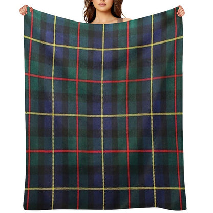 MacLeod Hunting Tartan Lightweight Throw Blanket