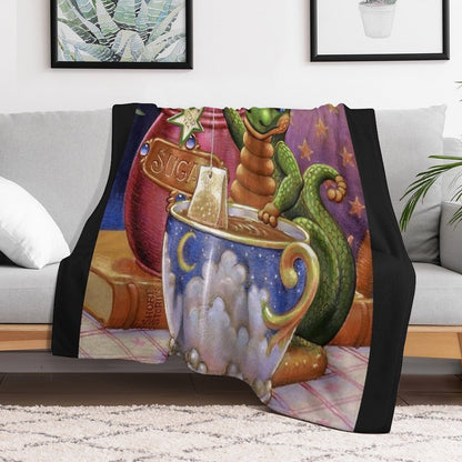 Afternoon Tea Compact Throw Blanket