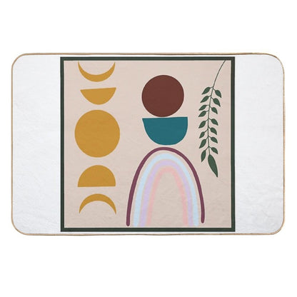 Boho Art  Non-Slip Bath Mat