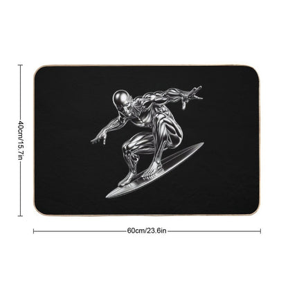 Silver Surfer  Eco-Friendly Bath Mat