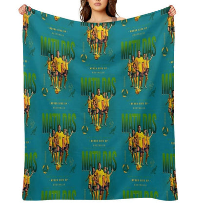Matildas Anti-pilling Throw Blanket