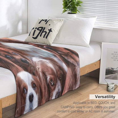 Cavalier King Charles All-season Throw Blanket