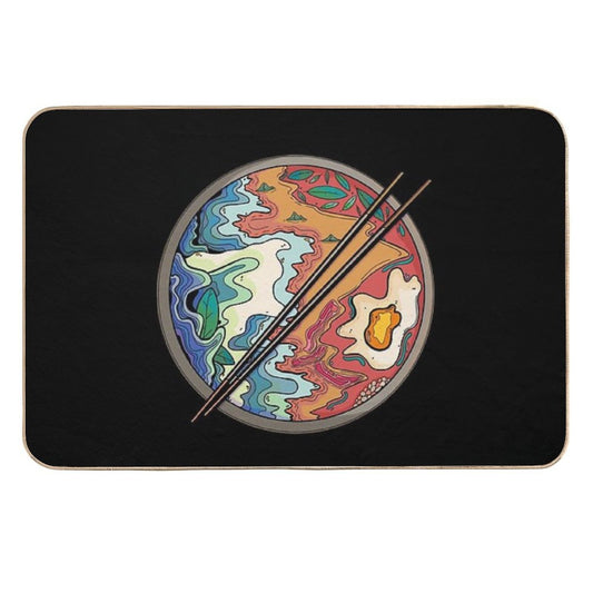 Seaside Bowl  Eco-Friendly Bath Mat
