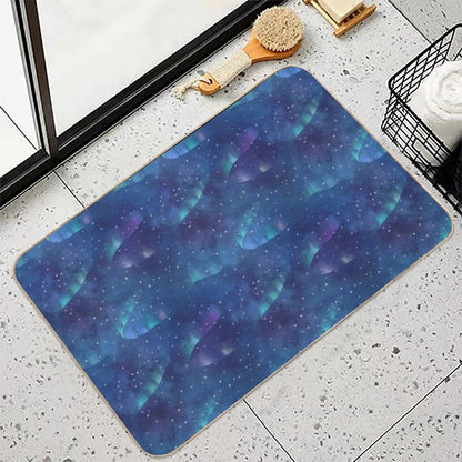 Aurora Borealis  Eco-Friendly Bath Mat