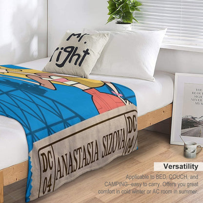 Anastasia Sizova, Disventure Camp Carnival Of Chaos Velvety-soft Throw Blanket