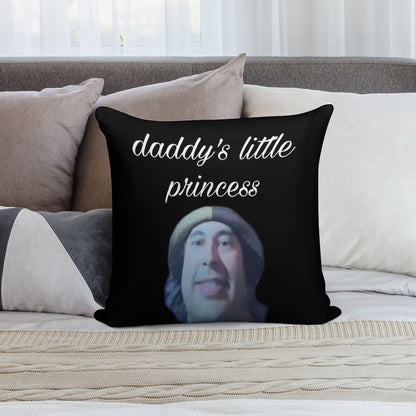 I Love Vic Fuentes 3 Soft Hidden Zipper Throw Pillow
