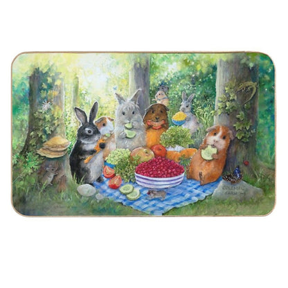 Picnic at Coleman's Farm  Dirt-Trapping Bath Mat