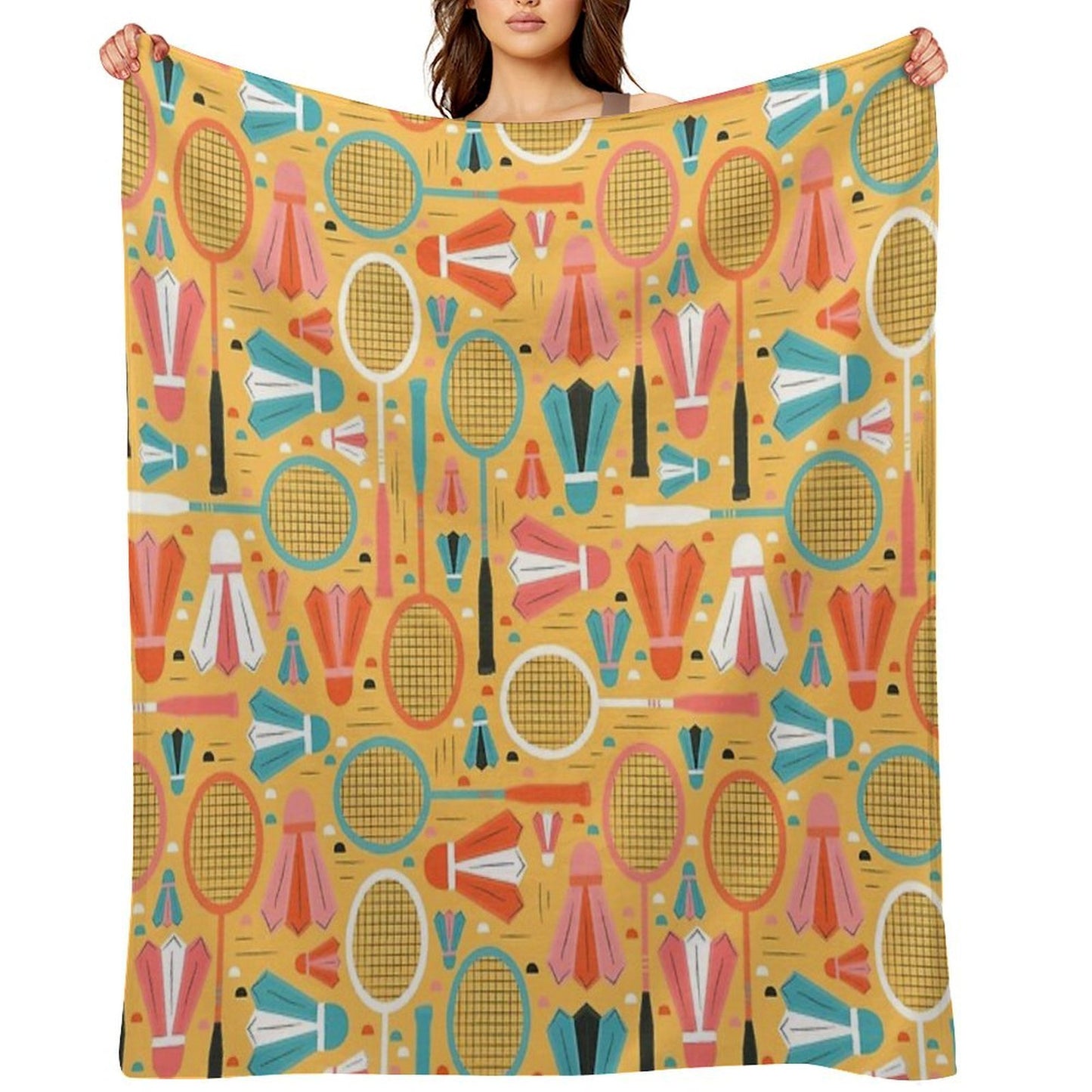 Badminton Comfort Throw Blanket
