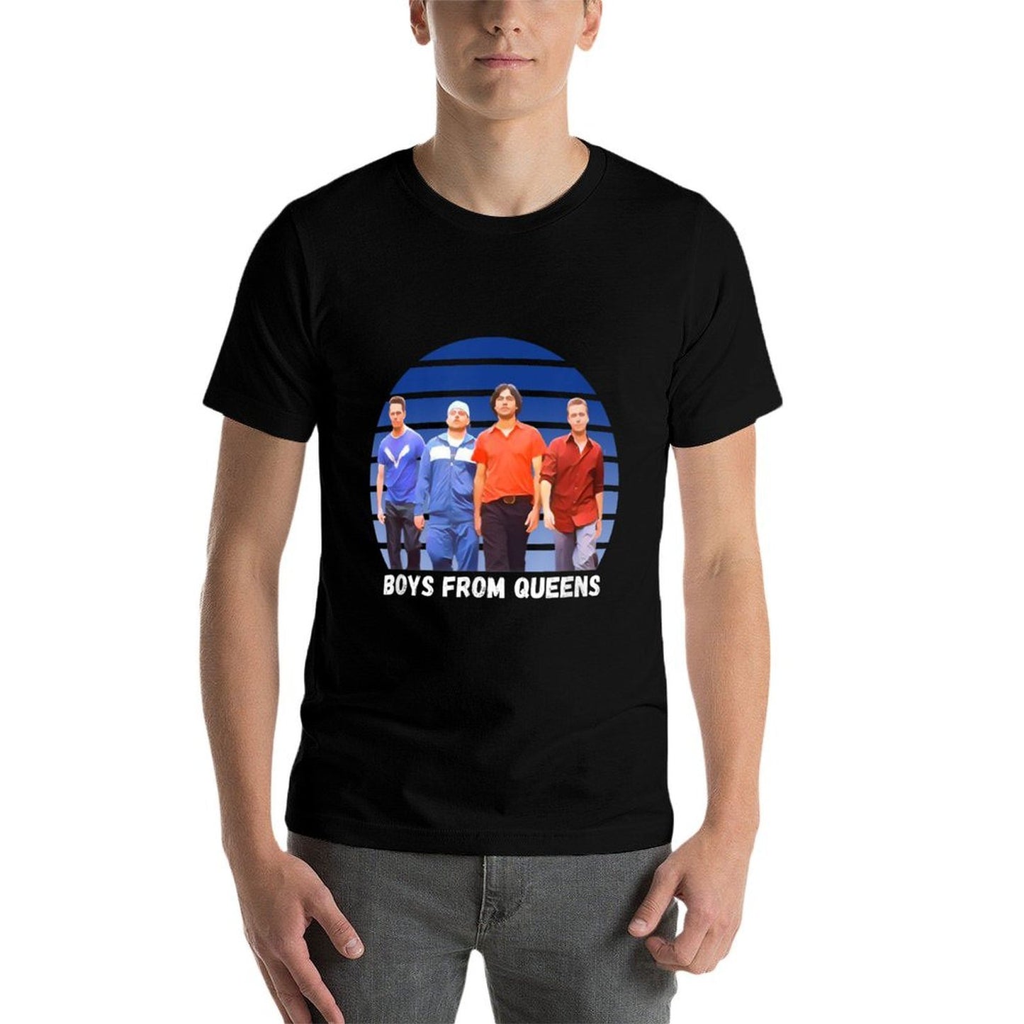Entourage, Classic Funny Television, Boys From Queens  High-quality Stitching T-Shirt